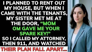 Information Planned To Rent Out My House, But When I Arrived With The Tenants, My Sister Had Already Moved In... Guide