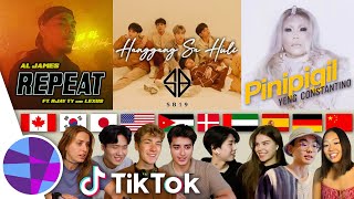 TikTokers React to OPM (SB19, Yeng Constantino, Al James) | EL's Planet