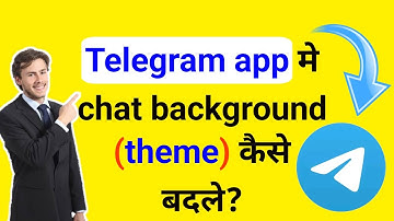 Telegram App Me Chat Background Kaise Badle || How To Change Chat Background in Telegram App