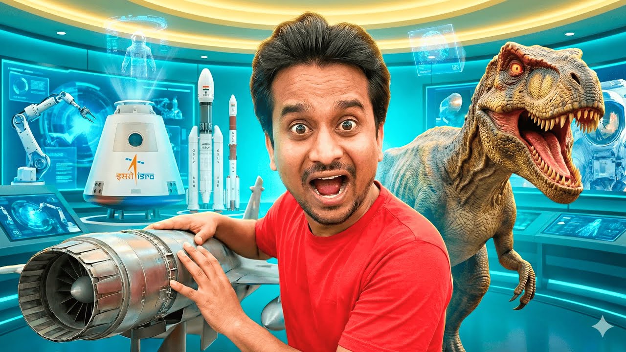 India Ka Sabse Crazy Science Museum 🚀| Future Reality 🌍 | Full Vlog 🔥