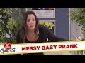 Đùa chút thôi nước ngoài - Messy Spaghetti Baby Prank - Throwback Thursday