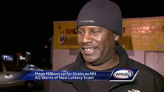 Mega Millions jackpot up for grabs as AG warns of new lottery scam