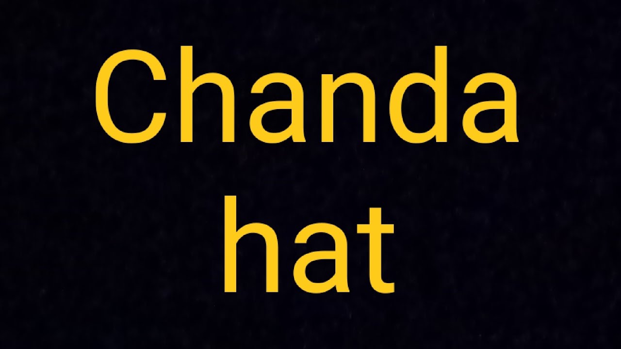 Chanda Hat