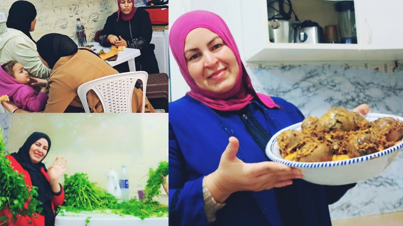 كيف تقول عصبات تقول لمة وعينة  عشوية في الكوجينة انا واختي 