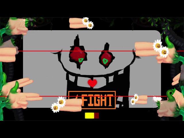 omega flowey boss fight fan made (fight with DETERMINATION!) class=