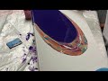 How to make colorful pouring pearl cells | Easy Acrylic Pouring Art