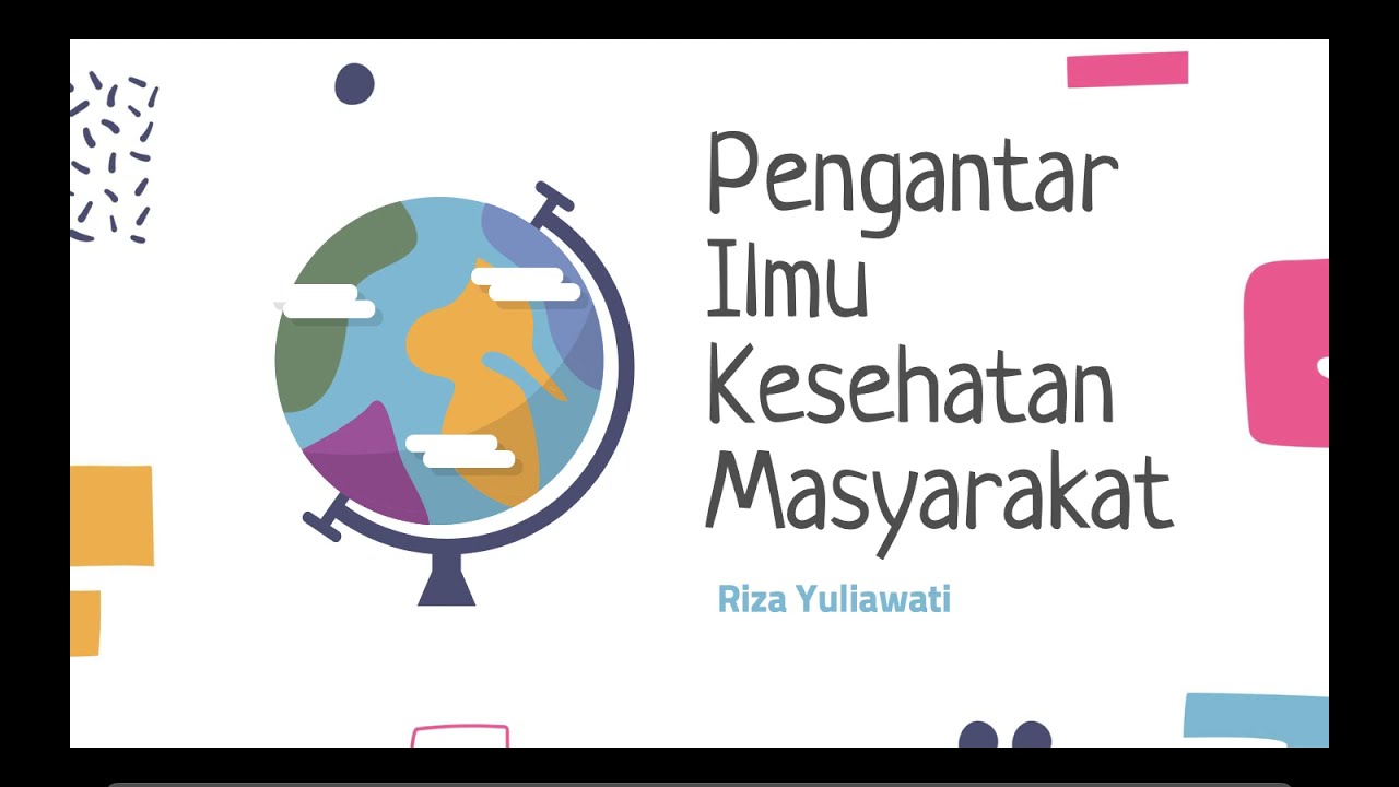 1  Pengantar Ilmu Kesehatan Masyarakat