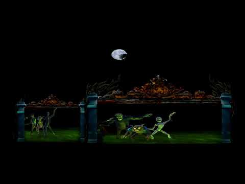 Halloween Projection Dance