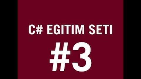 C# Hesap Makinesi Projesi