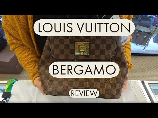 Louis Vuitton Damier Ebene Bergamo PM