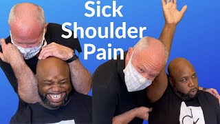 🔥INTENSE SCREAMING *  FROZEN SHOULDER * 5 Days!! (Patient #2)