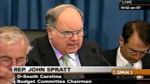 Spratt's Opening Statement at Hearing with Fed Cha...