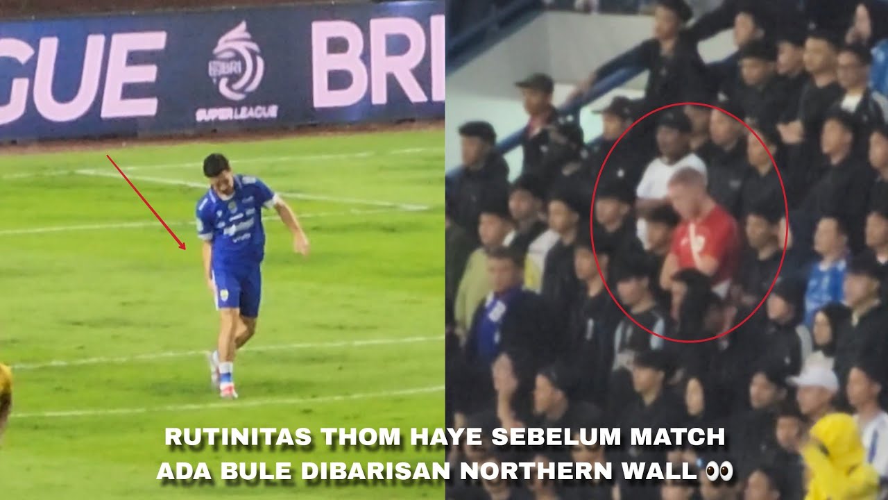 Ada bule dibarisan tribun Northern Wall!! Full aksi BOBOTOH ketika PERSIB vs Bhayangkara FC 2-0