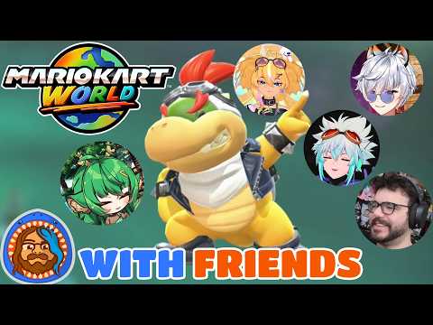 What Better Way To Spend Your Birthday Than Remembering How To Race | Mario Kart World With Friends