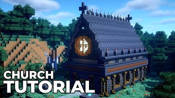 How to build a Gothic Church | Minecraft Tutorial