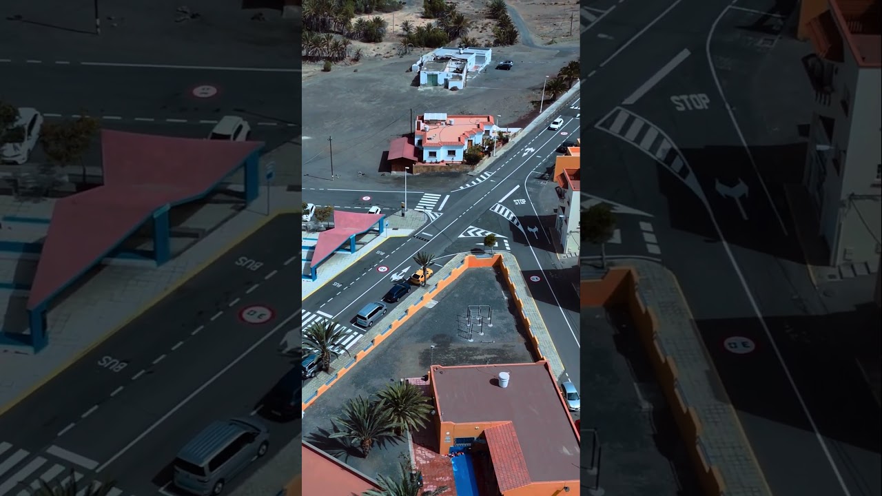 Tarajalejo Fuerteventura #fly drone ame #travel #droneflying #paradise #beach