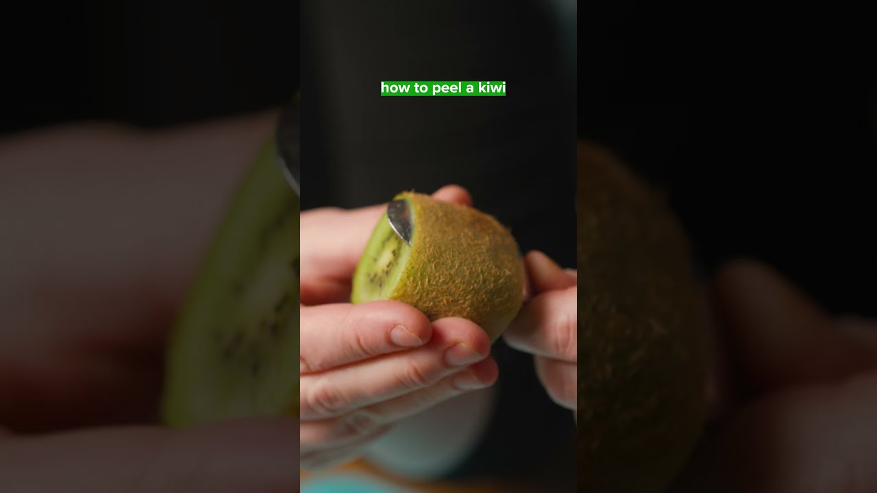 How To Peel A Kiwi