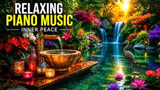 Relaxing Piano Music in a Magical Water Garden 🌿 Inner Peace, Calm Mind & Deep Relaxation