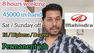 Mahindra Job Vacancy 2026🛑jobs in Hyderabad🛑work from home job 🛑new vacancy 2026🛑 cnc machine