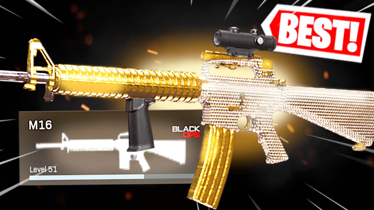 *NEW* M16 is OVERPOWERED! (BEST M16 CLASS SETUP) - Cold War Warzone