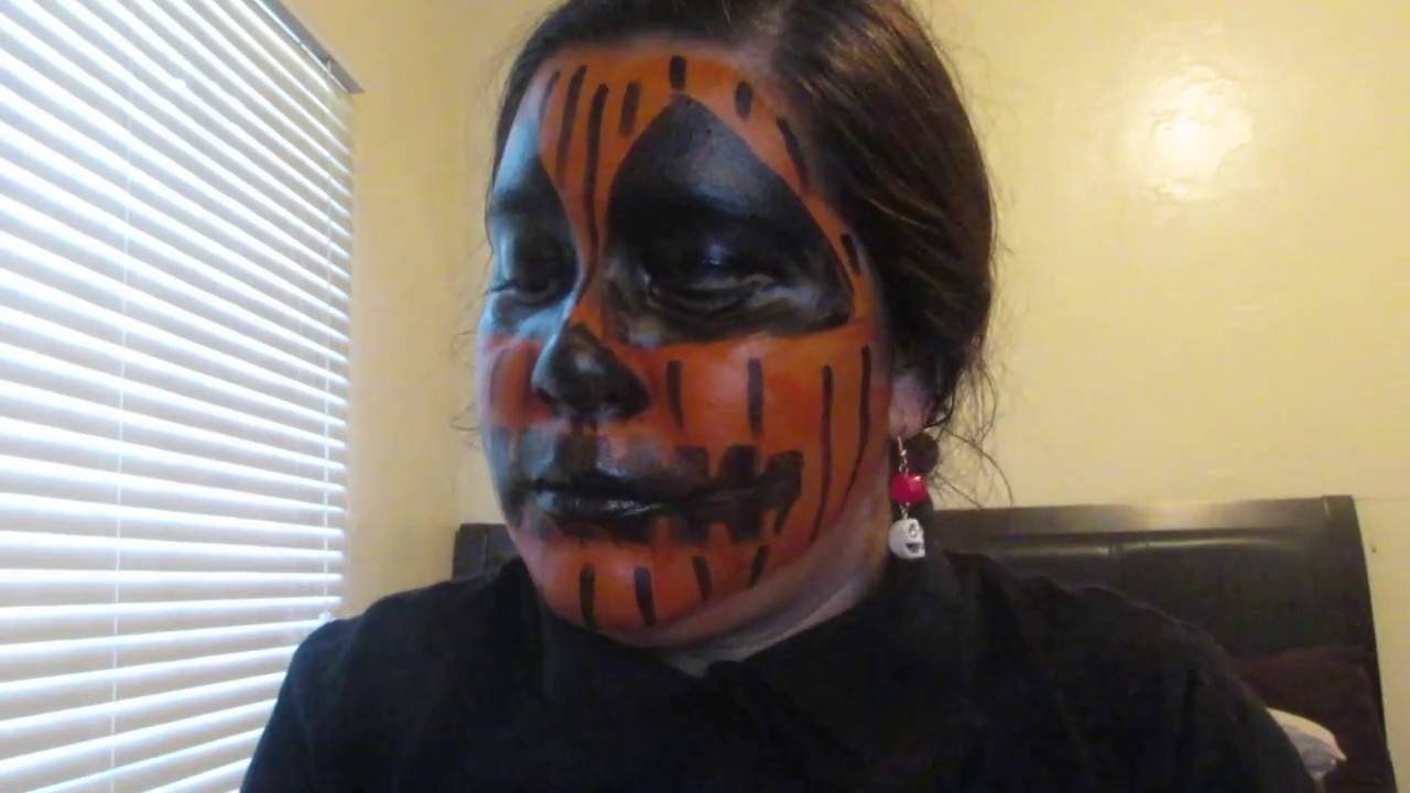 Scary Pumpkin Face Paint Norma A Maganda You Scary Pumpkin Face Paint Norma A Maganda