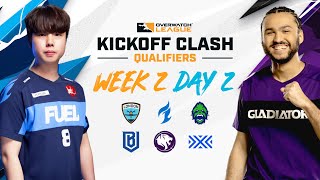 Overwatch League 2022 Season | Kickoff Clash Qualifiers | Week 2 Day 2 — West