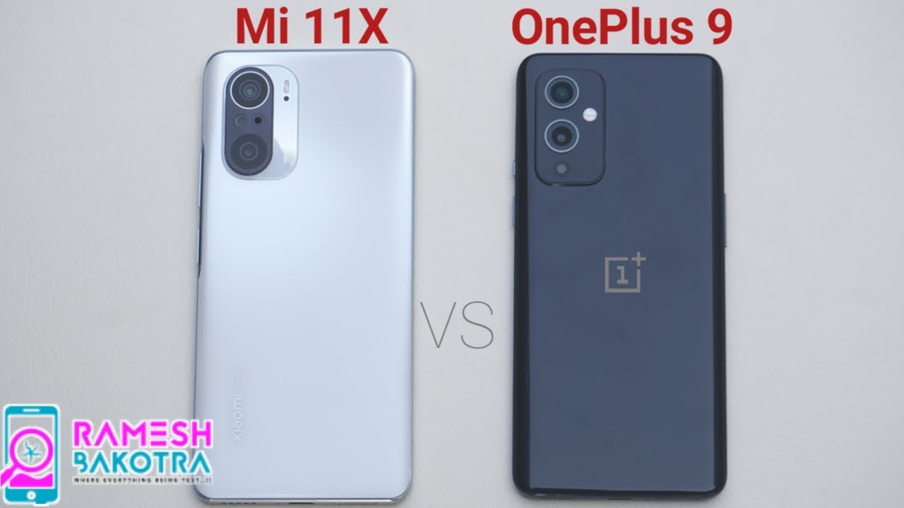 Mi 11X vs OnePlus 9 Speed Test and Camera Comparison