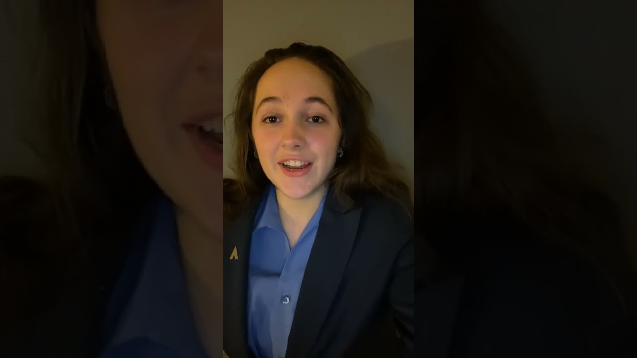 2022 2023 AL FBLA State Secretary   Samantha Kreutz Introduction Video