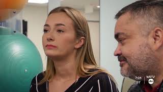 Heart transplant patient walks daughter down the aisle
