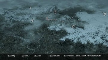 SkyUI, Maps with Roads! Mod Reviews Ep.1 (Skyrim)