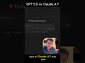 ChatGPT 5.5 vs Claude Opus 4.7