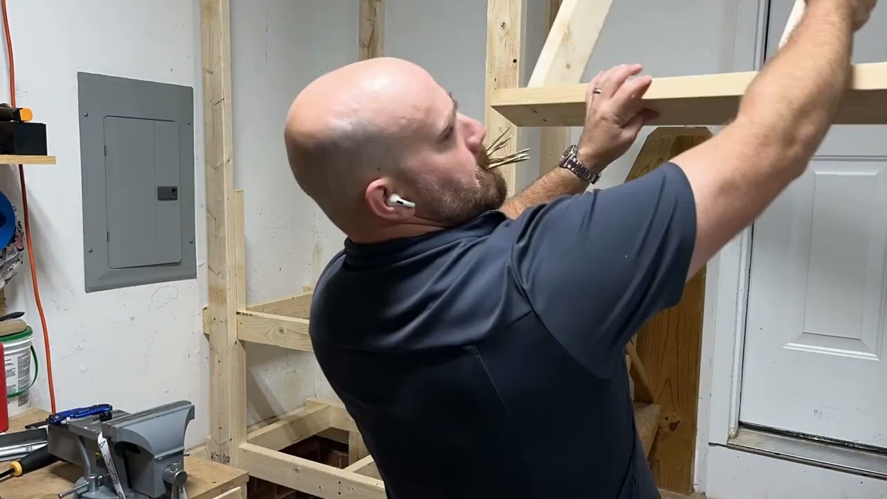 STRONG DIY Garage Shelves: Maximize Storage Space!