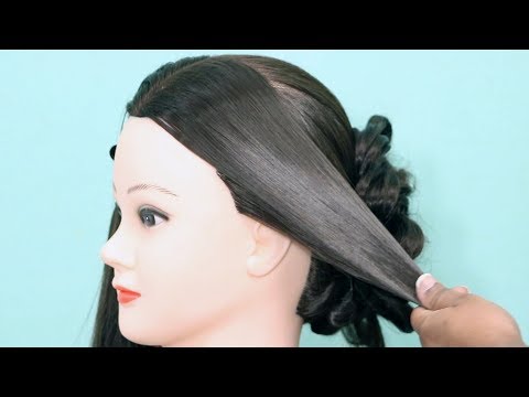 Learn To Make A Style Of Hair At Home Latest Bun Hairstyle