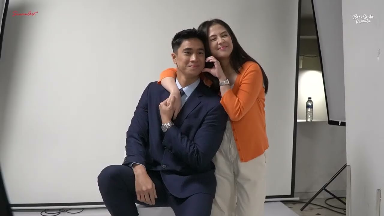 BEHIND THE SCENES | Photoshoot Poster Beri Cinta Waktu😍