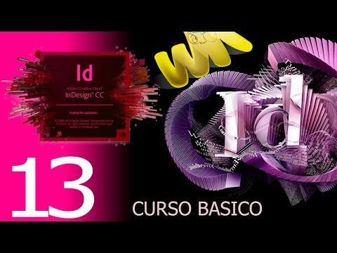 Adobe InDesign CC, Como guardar valores por defecto o presets,  Curso básico español CS6 cap 13