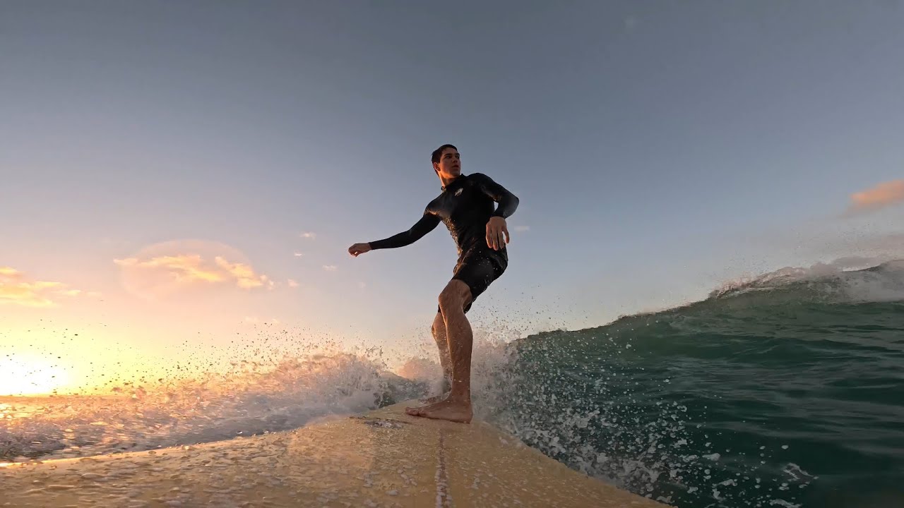 North Shore Oahu Surfing | GoPro Nose Mount POV