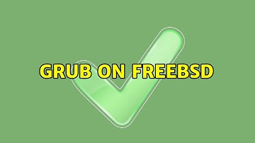 Grub on FreeBSD