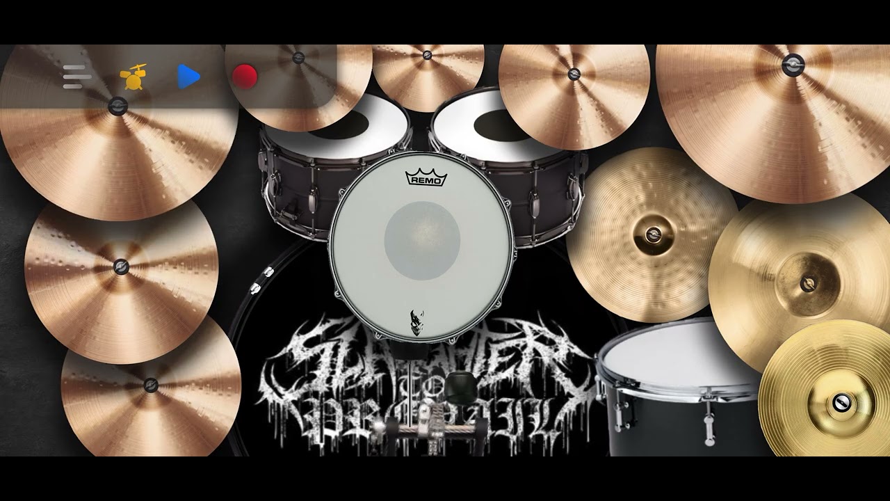 Every single SLAUGHTER TO PREVAIL drum era in the REAL DRUM app!!! 