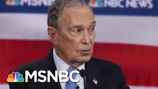 Rivals Pile On Michael Bloomberg In His Debate Debut | Velshi & Ruhle | MSNBC