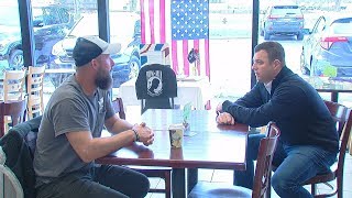 Veteran stops in the Tri-State during his Walk Across America 22