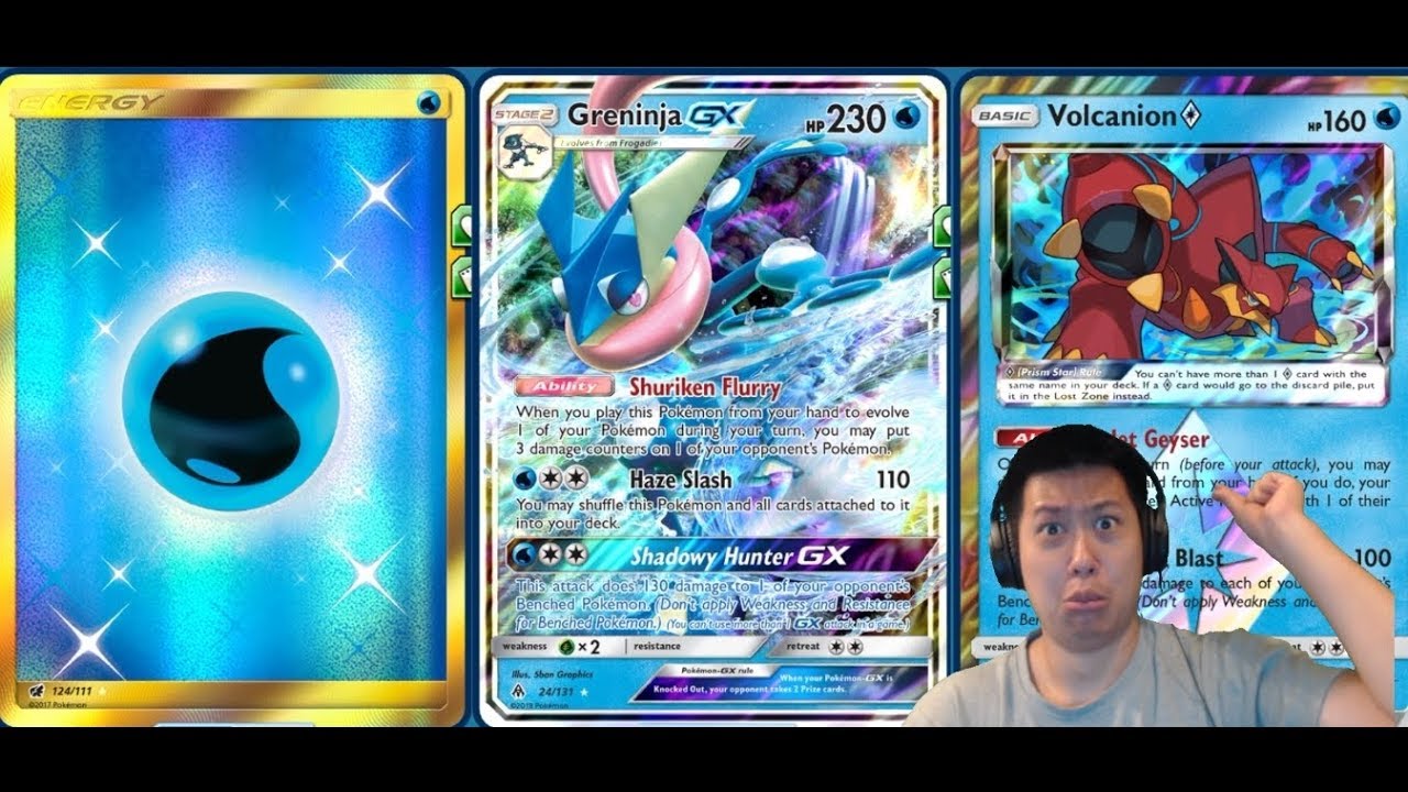 Greninja Gx Deck Ninja Stars Bench Is Not Safe For Bench Pokemon