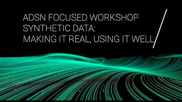 Focused Workshop: Synthetic Data | Artificial video data to train machine learning algorithms