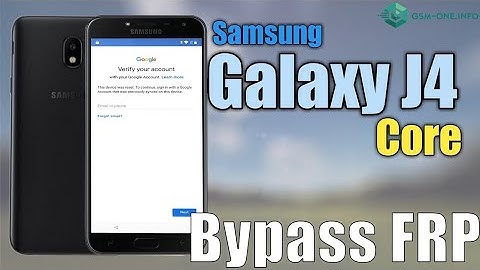 Samsung Galaxy J4 Core | J410F | FRP Lock | Google Account Bypass Without PC
