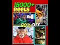 🐒 1000+ VIRAL MONKEY VLOG Reels for Just ₹199! 😱 | BONUS Animal Reels Free!