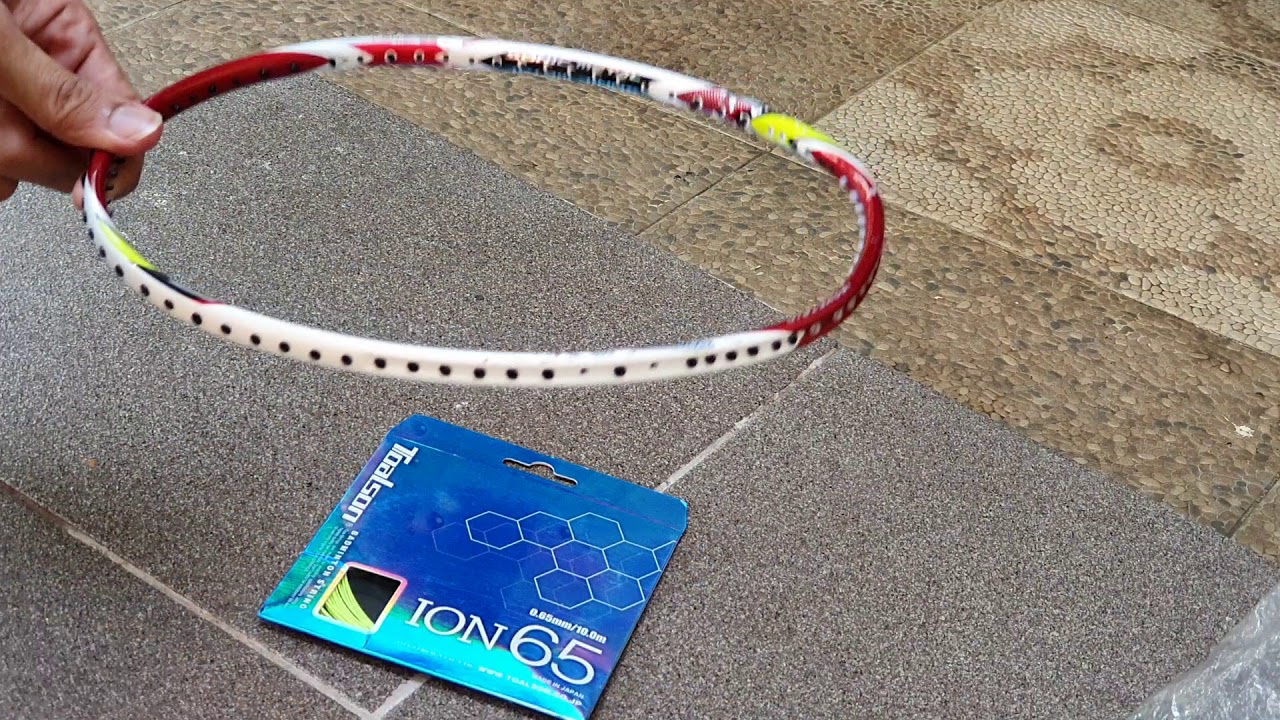 Ganti Mata Itik Raket Bulutangkis Change Badminton Racket Grommet YouTube