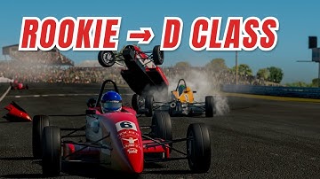 Promoting to D Class in JUST 6 RACES | iRacing Rookie to Pro