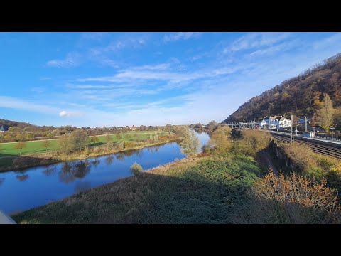 Exploring German cities 1. Porta Westfalica(Town in North Rhine-Westphalia)