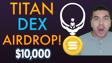 Titan DEX Airdrop! Complete Guide 2025