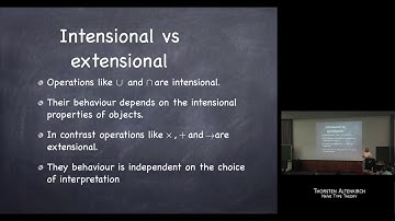Naïve Type Theory by Thorsten Altenkirch (University of Nottingham, UK)
