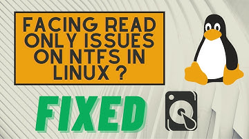 How to get write access on NTFS drives in Linux
